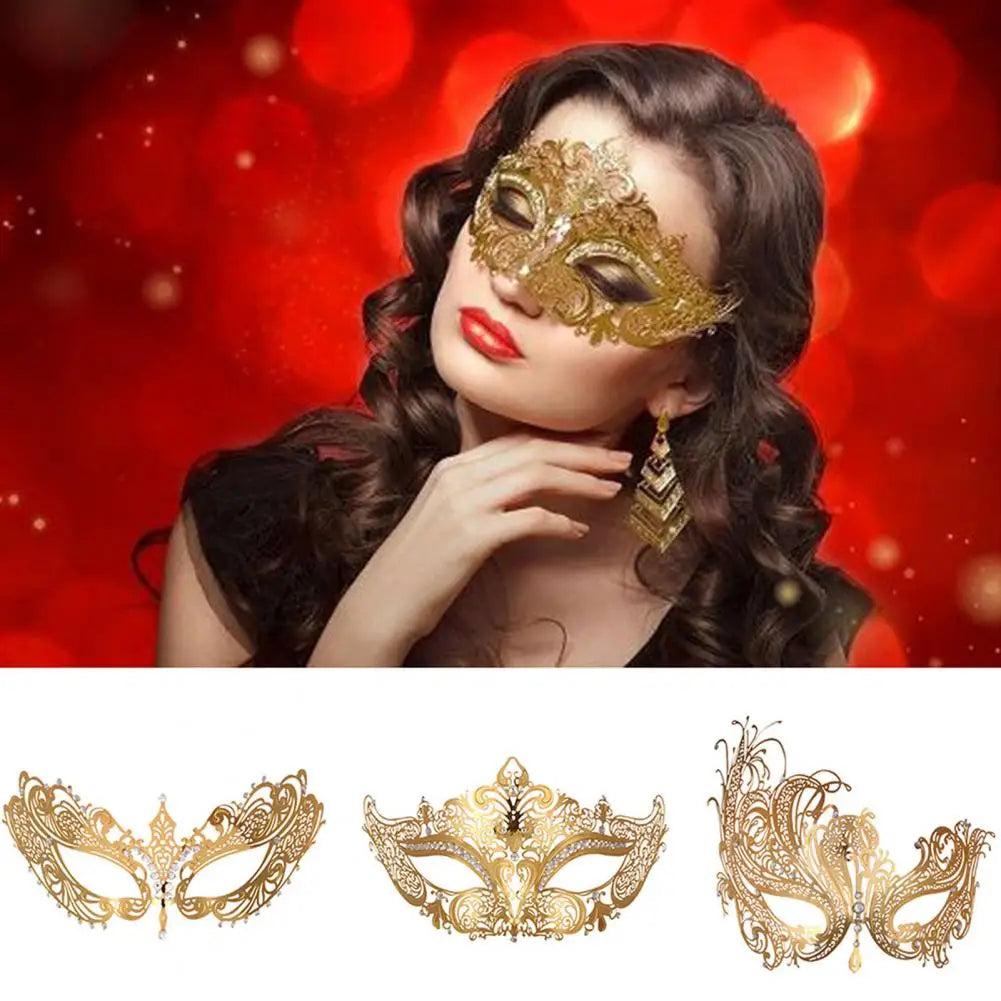 Unisex Metal Fox Eye Masquerade Mask Set by HitMyNeed