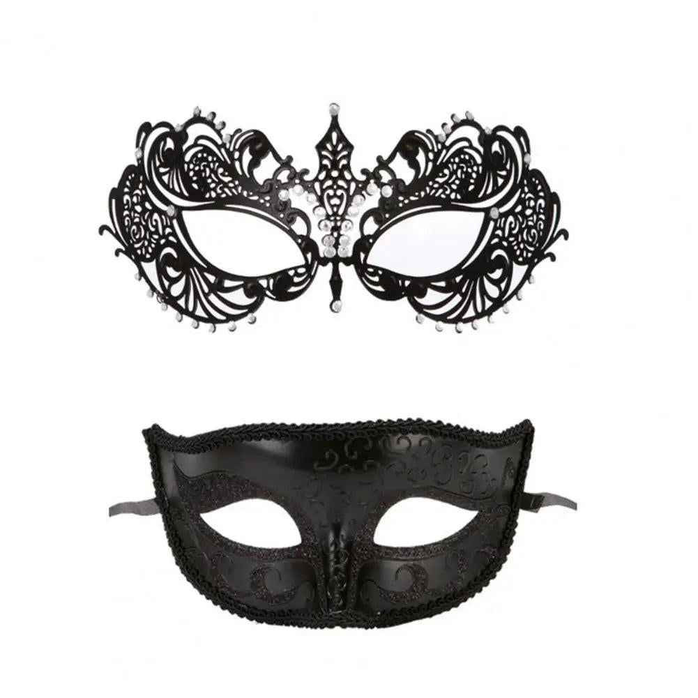 Unisex Metal Fox Eye Masquerade Mask Set a by HitMyNeed