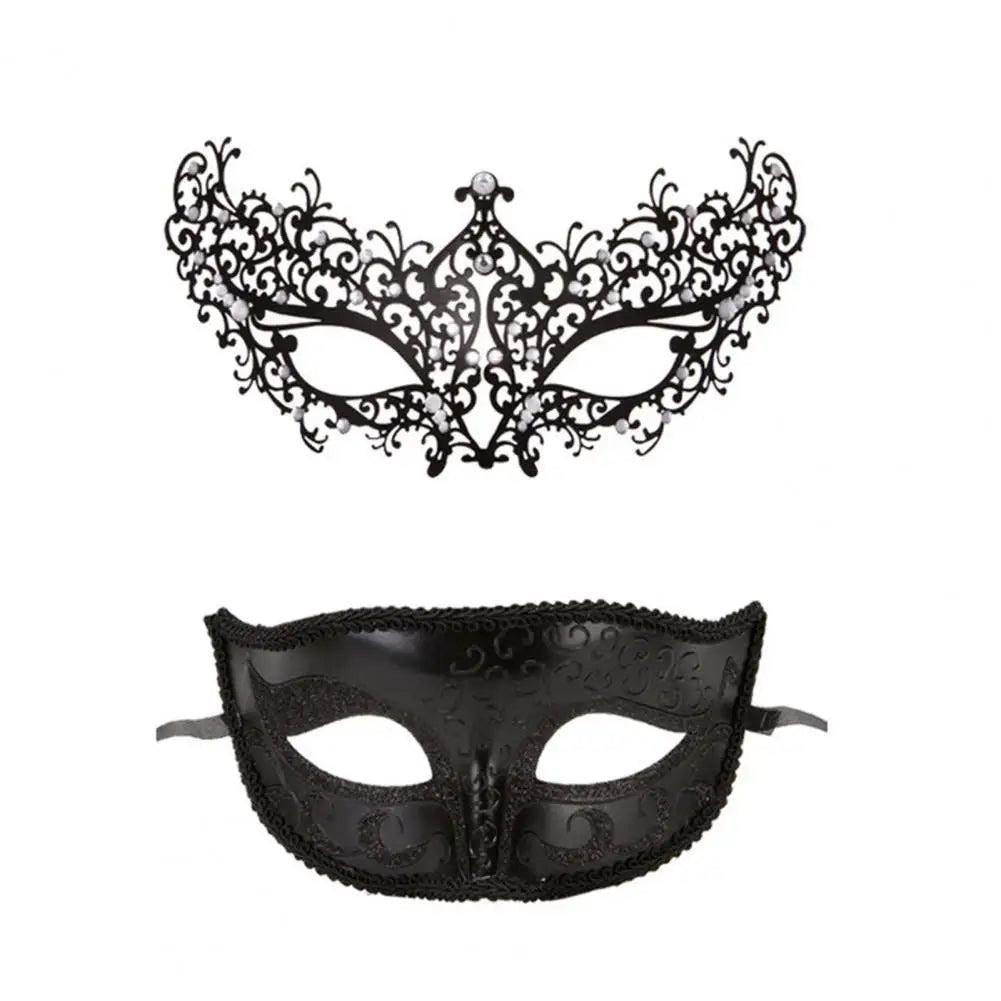Unisex Metal Fox Eye Masquerade Mask Set c by HitMyNeed