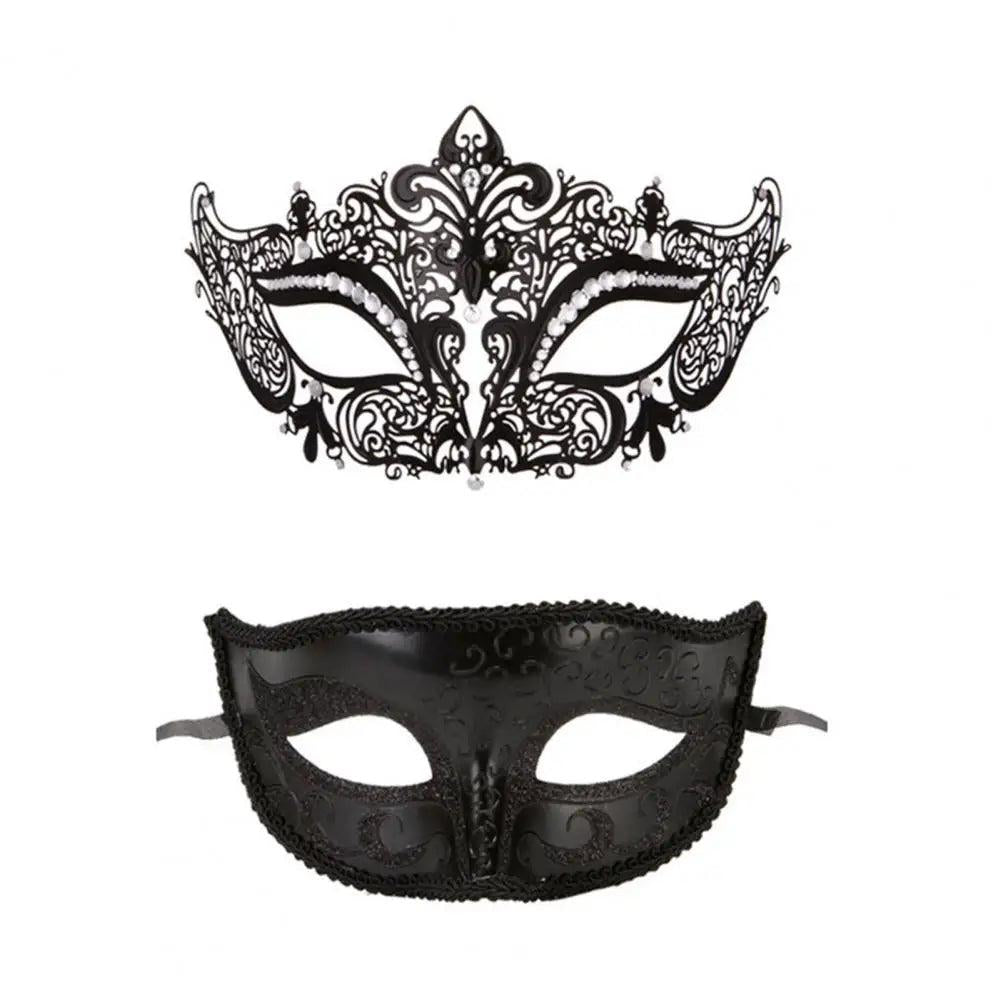 Unisex Metal Fox Eye Masquerade Mask Set d by HitMyNeed