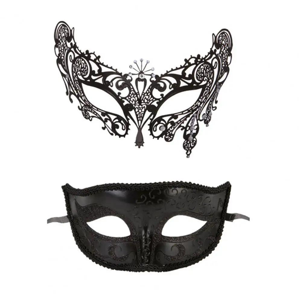 Unisex Metal Fox Eye Masquerade Mask Set f by HitMyNeed