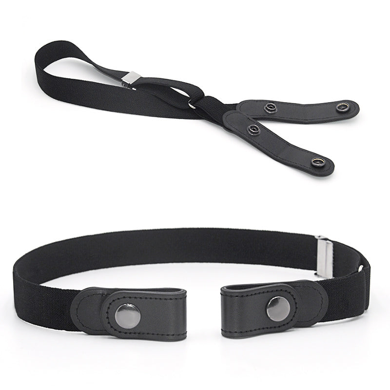 Unisex No-Buckle Elastic Belt for Jeans and Pants by HitMyNeed