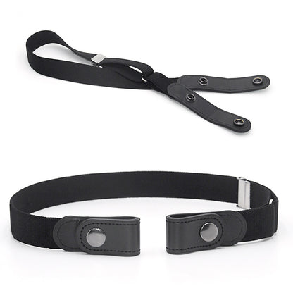Unisex No-Buckle Elastic Belt for Jeans and Pants by HitMyNeed