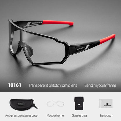 Unisex Photochromic Polarized Cycling Glasses 10161 by HitMyNeed