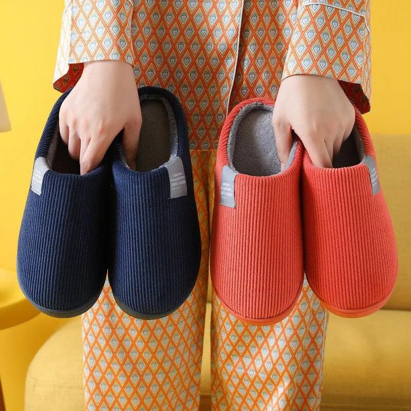 Unisex Plush Indoor Winter Slippers by HitMyNeed