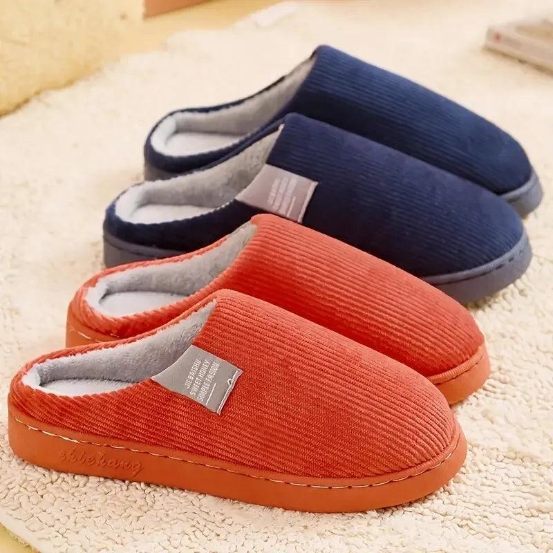Unisex Plush Indoor Winter Slippers by HitMyNeed