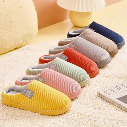 Unisex Plush Indoor Winter Slippers by HitMyNeed