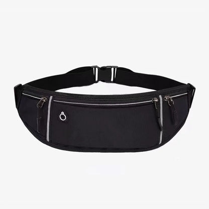 Unisex Running Belt Phone Holder with Pouch black by HitMyNeed
