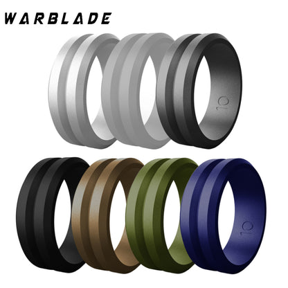 Unisex Silicone Wedding Band Ring by HitMyNeed