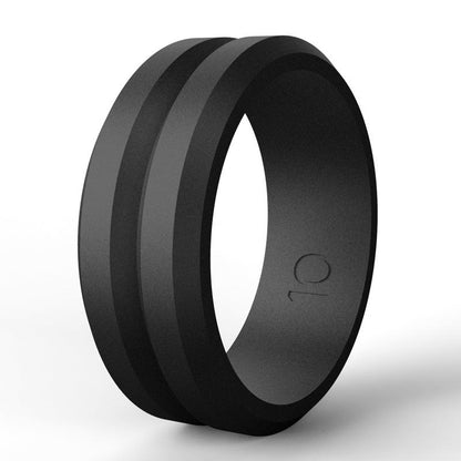 Unisex Silicone Wedding Band Ring by HitMyNeed