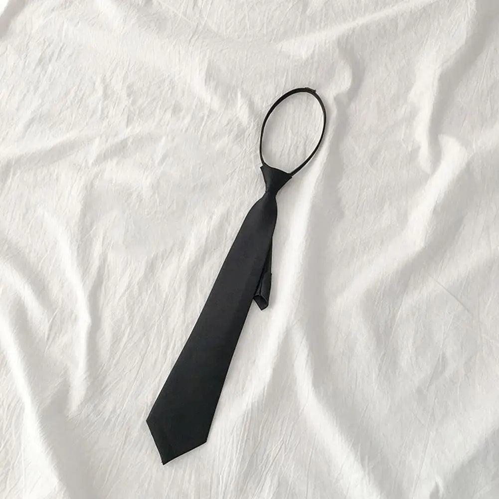 Unisex Slim Silky Retro Tie - Korean Style by HitMyNeed