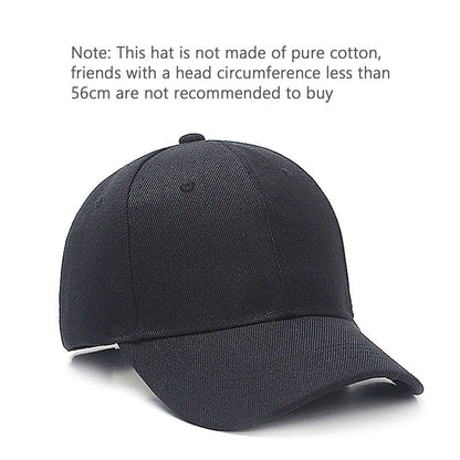 Unisex Solid Color Adjustable Baseball Cap by HitMyNeed