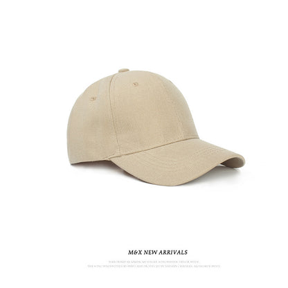 Unisex Solid Color Adjustable Baseball Cap khaki by HitMyNeed
