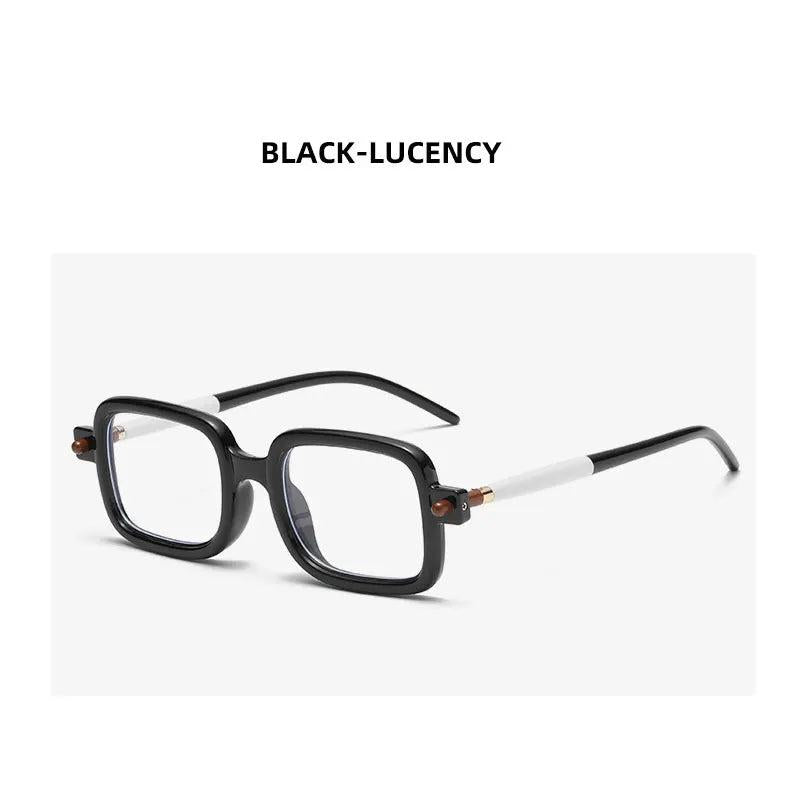 Unisex Square Vintage Punk Sunglasses UV400 c3 by HitMyNeed
