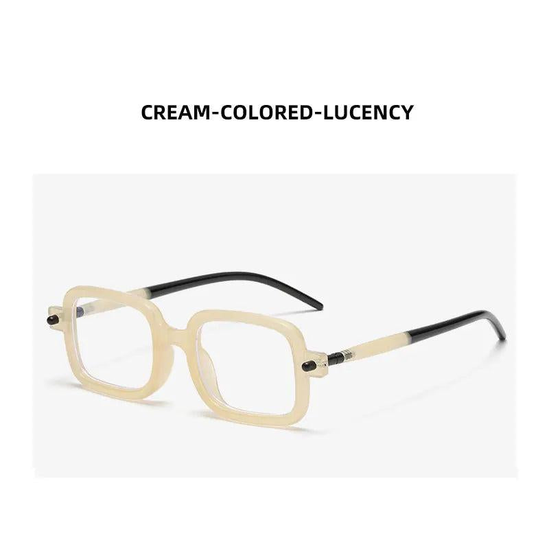 Unisex Square Vintage Punk Sunglasses UV400 c4 by HitMyNeed