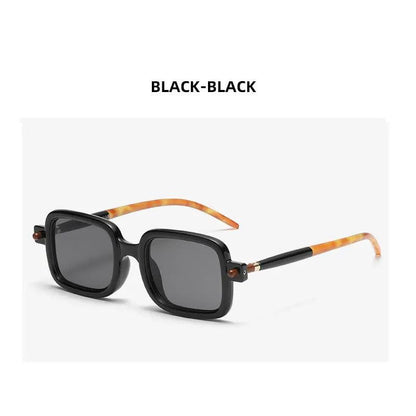Unisex Square Vintage Punk Sunglasses UV400 c6 by HitMyNeed
