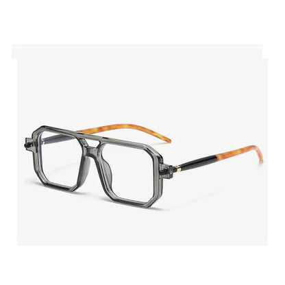 Unisex Square Vintage Punk Sunglasses UV400 d10 by HitMyNeed