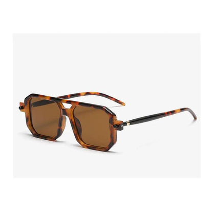 Unisex Square Vintage Punk Sunglasses UV400 d3 by HitMyNeed