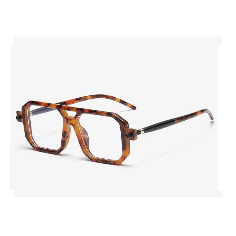 Unisex Square Vintage Punk Sunglasses UV400 d4 by HitMyNeed