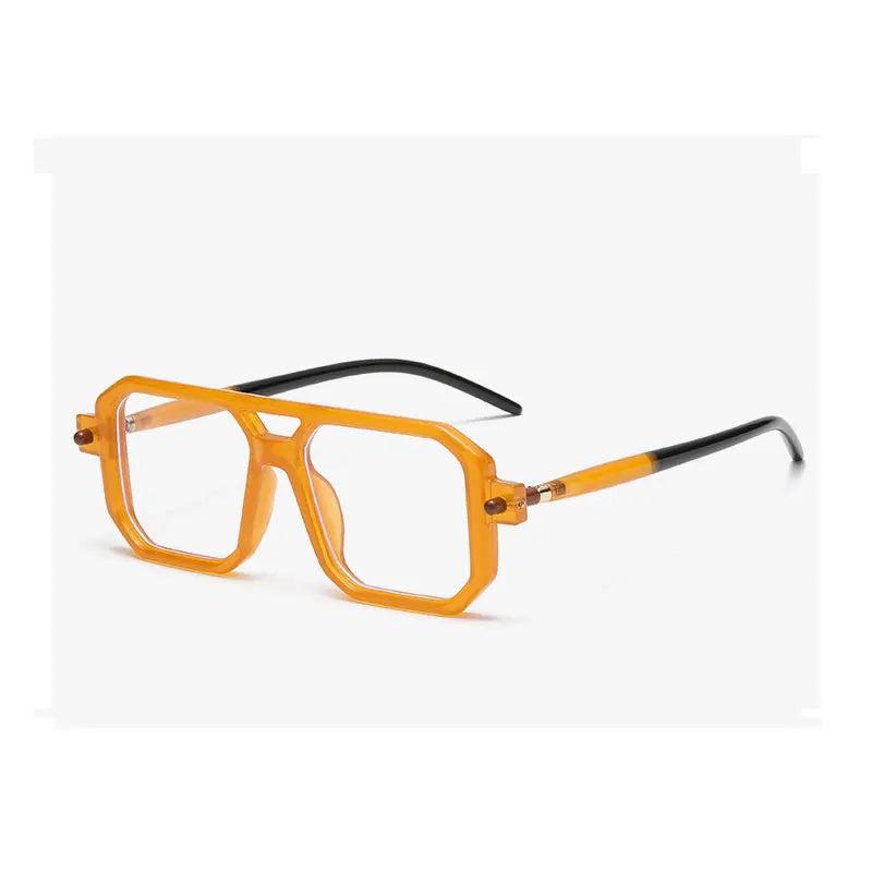 Unisex Square Vintage Punk Sunglasses UV400 d6 by HitMyNeed