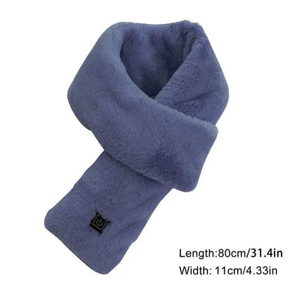 Unisex USB Electric Heating Scarf with 3 Heat Levels by HitMyNeed