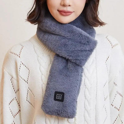 Unisex USB Electric Heating Scarf with 3 Heat Levels by HitMyNeed