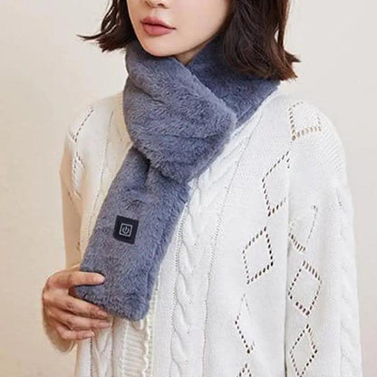 Unisex USB Electric Heating Scarf with 3 Heat Levels by HitMyNeed