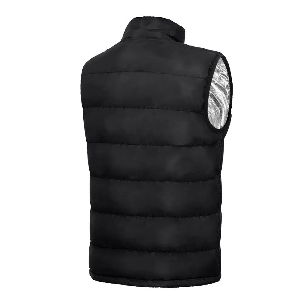 Unisex USB Heated Vest with Graphene Heat Zones by HitMyNeed