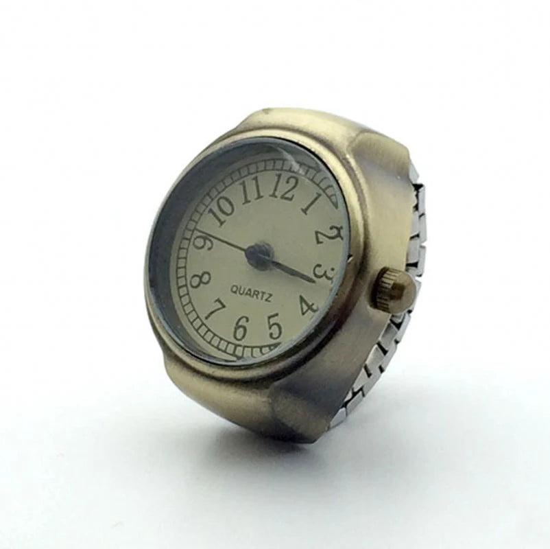 Unisex Vintage Punk Finger Watch Ring style-01 by HitMyNeed