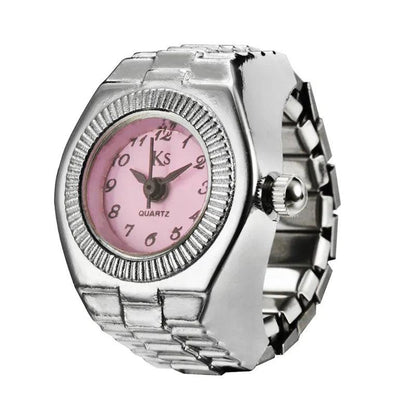 Unisex Vintage Punk Finger Watch Ring style-07 by HitMyNeed