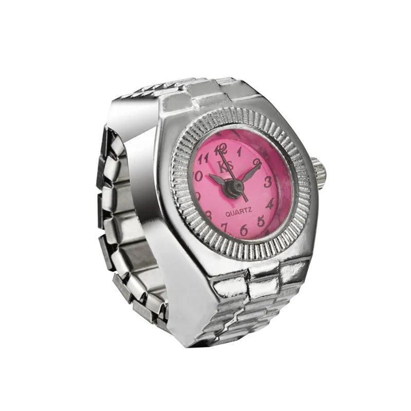 Unisex Vintage Punk Finger Watch Ring style-08 by HitMyNeed