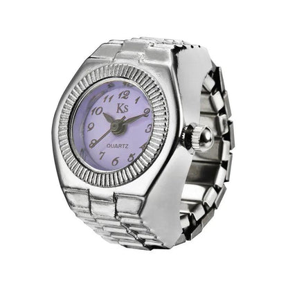 Unisex Vintage Punk Finger Watch Ring style-09 by HitMyNeed
