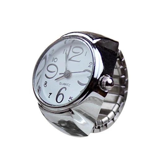 Unisex Vintage Punk Finger Watch Ring style-12 by HitMyNeed
