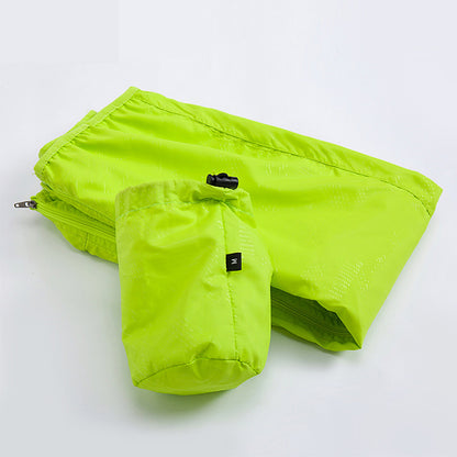 Unisex Waterproof Camping Rain Jacket with Hood by HitMyNeed