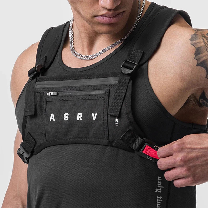 Unisex Waterproof Chest Bag for Outdoor Sports by HitMyNeed