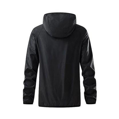 Unisex Waterproof Hiking Jacket with Sun Protection by HitMyNeed
