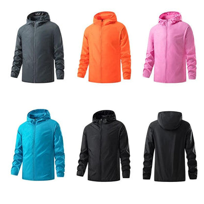 Unisex Waterproof Hiking Jacket with Sun Protection by HitMyNeed