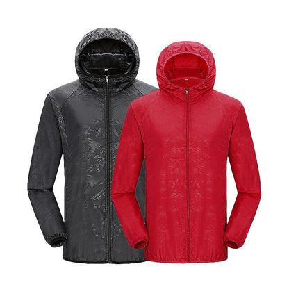 Unisex Waterproof Hiking Windbreaker Jacket by HitMyNeed