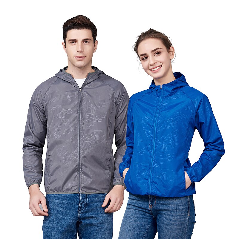 Unisex Waterproof Hiking Windbreaker Jacket by HitMyNeed