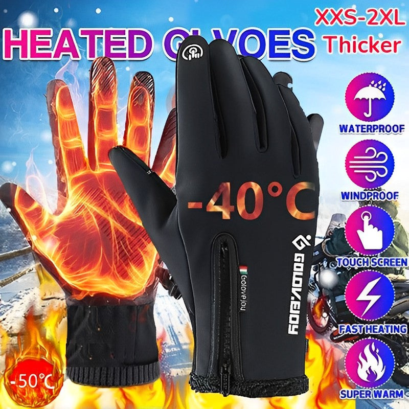 Unisex Waterproof Winter Tactical Touchscreen Gloves by HitMyNeed