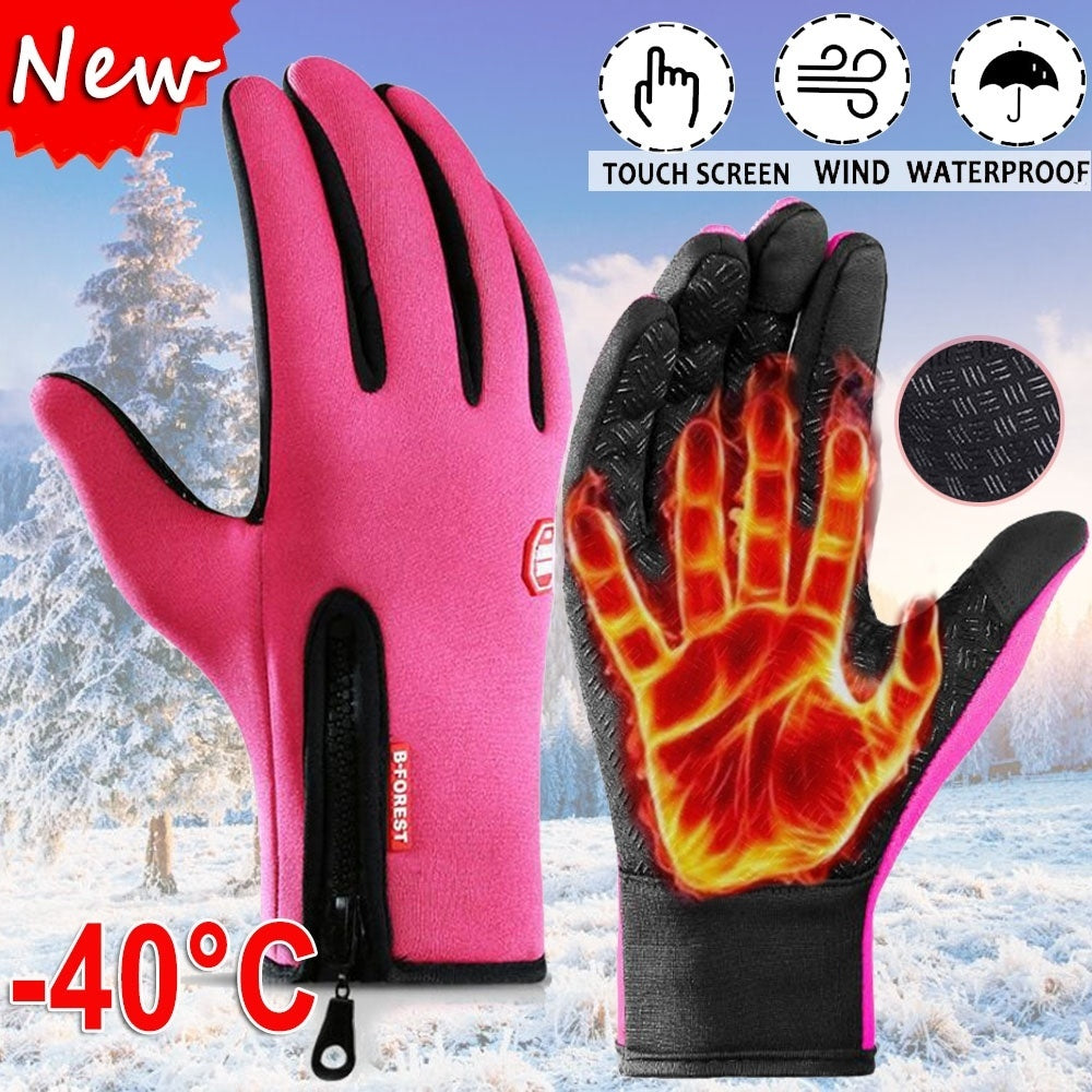 Unisex Waterproof Winter Tactical Touchscreen Gloves by HitMyNeed