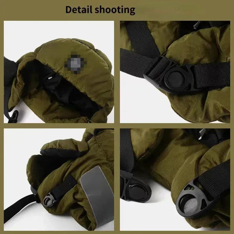 Unisex Winter Ear Protection Hat with Mask by HitMyNeed