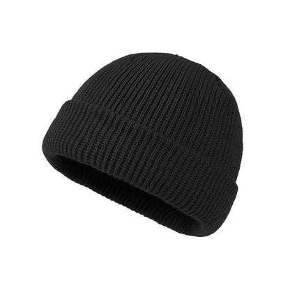 Unisex Winter Skull Cap Beanie black by HitMyNeed