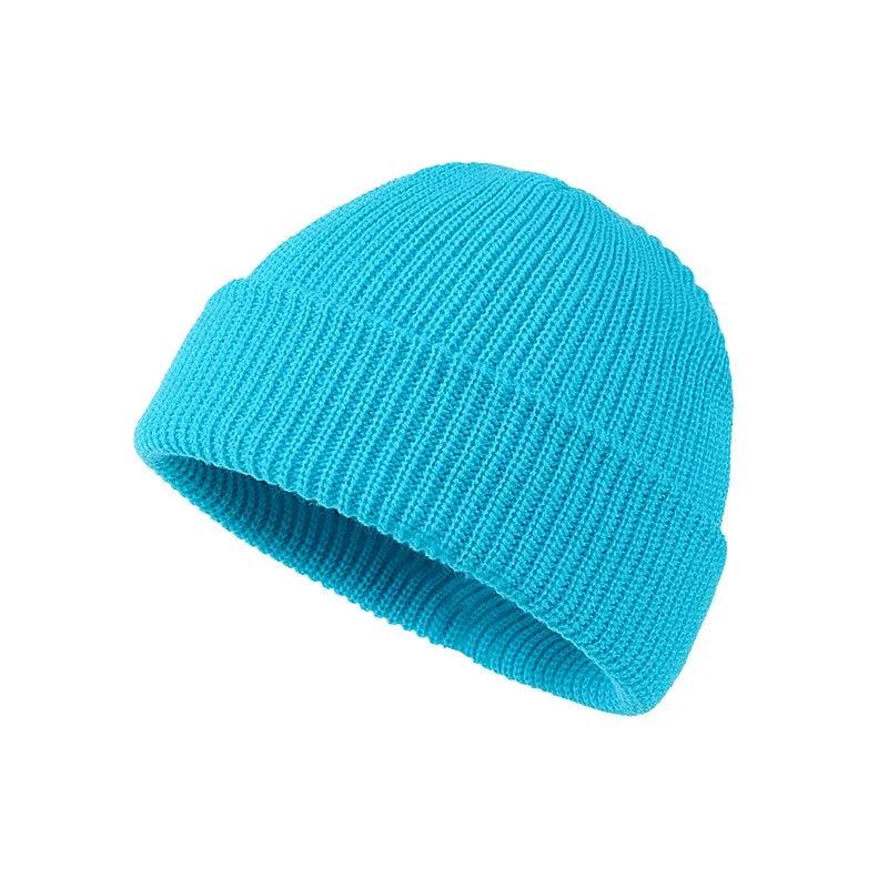 Unisex Winter Skull Cap Beanie dark-blue by HitMyNeed
