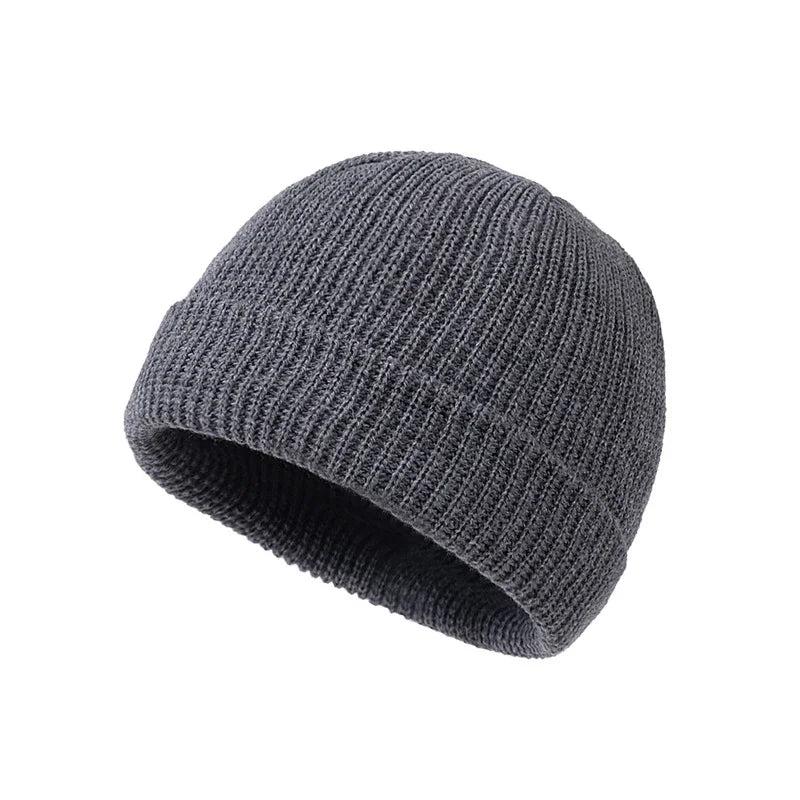 Unisex Winter Skull Cap Beanie dark-gray by HitMyNeed