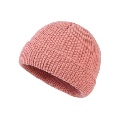 Unisex Winter Skull Cap Beanie dark-pink by HitMyNeed