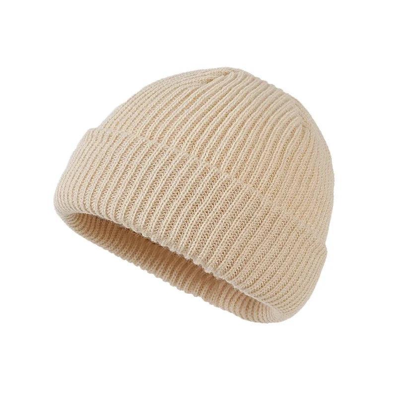 Unisex Winter Skull Cap Beanie light-khaki by HitMyNeed