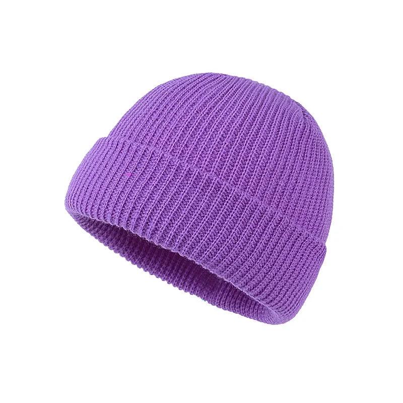 Unisex Winter Skull Cap Beanie light-purple by HitMyNeed