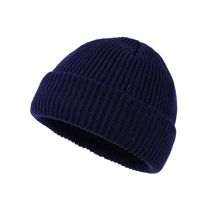 Unisex Winter Skull Cap Beanie navy by HitMyNeed