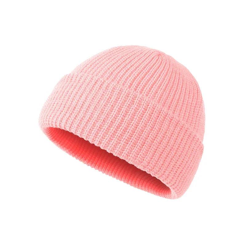 Unisex Winter Skull Cap Beanie random-light-pink by HitMyNeed
